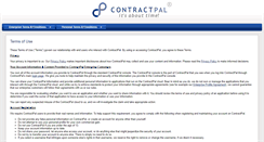 Desktop Screenshot of legal.contractpal.com