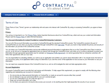 Tablet Screenshot of legal.contractpal.com